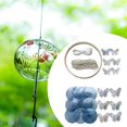 thumbnail image 4 of ZOUSSIQI DIY Shell Butterfly Wind Chimes Kit Windchime Hanging Decoration Craft Making Kit for Garden, Patio, Outside, Home, Yard Decor, Multicolor CA919-30213, 4 of 7