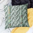 thumbnail image 2 of BANET  Soft Plush Short Wool Velvet Decorative Throw Pillow Covers Luxury Style Cushion Case Pillow Shell for Sofa Bedroom Farmhouse Square 18x18in, 2 of 5