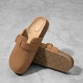 thumbnail image 3 of BURUDANI Women's Buckle Slip-on Clogs, 3 of 5