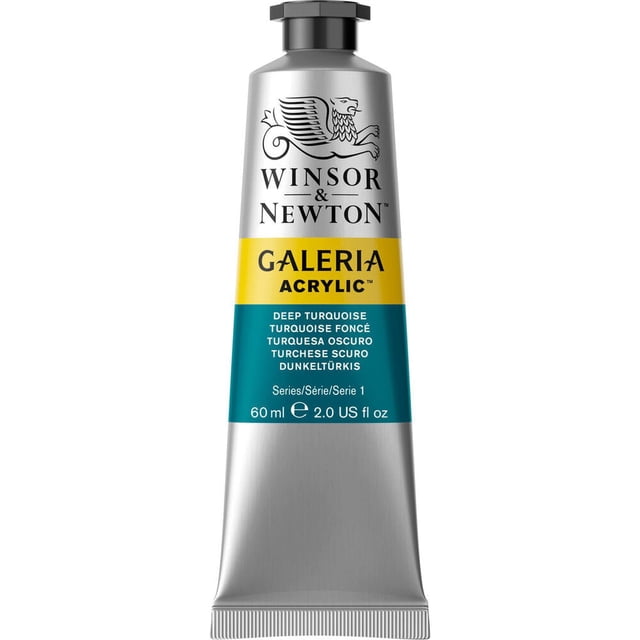 Pintura Acrílica Galería 60ml GRIS #465 Winsor & Newton negro SIN TAMAÑO