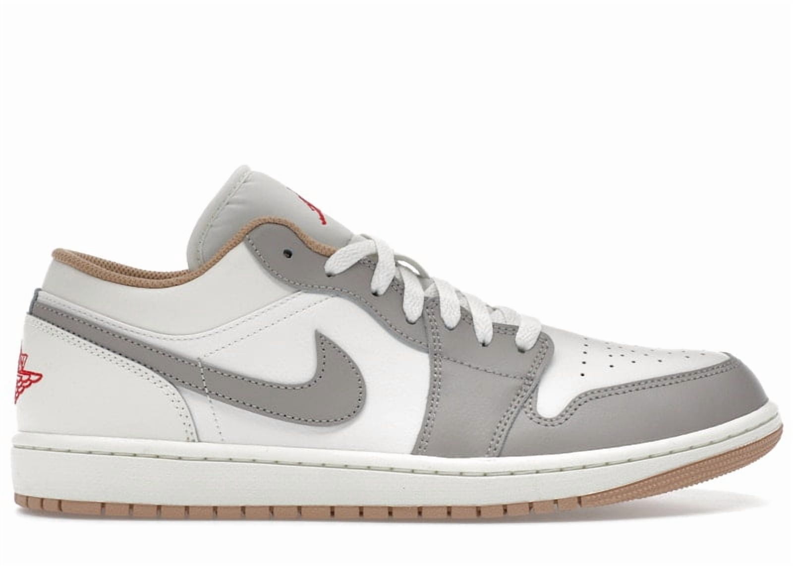 Jordan 1 Mid TD \'Grey Fog\' FJ6805-101 Football size 13 Jordan 1 Mid TD Cleat Mens Size 9.5 FJ6805-101 White Grey  main image 2
