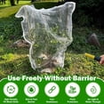 thumbnail image 4 of Extra-Large Fruit Tree Netting Covers for Birds and Squirrels –Bird Nets for Fruit Trees with Zipper and Drawstring, Extra Large Mesh Garden Netting to Protect Fruit Trees (5.9 x 5.9FT), 4 of 5