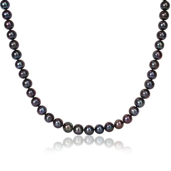 Everly Unisex Cultured Pearl Sterling Silver Necklace