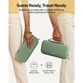 thumbnail image 4 of Belkin Travel Case for Nintendo Switch 2 – Hard Shell, Soft Interior, Game Card Pocket, AirTag Holder – Lightweight & Protective Gaming Bag – Sage, 4 of 7