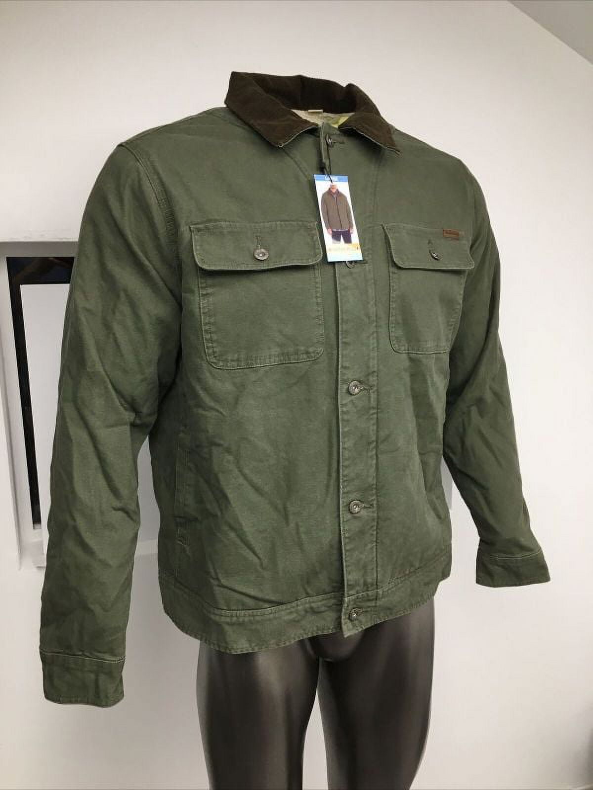 Rock Fit LLC Woolrich Mens Size Large Canvas Sherpa Jacket Rock Fit LLC Woolrich Mens Size Large Canvas Sherpa Jacket