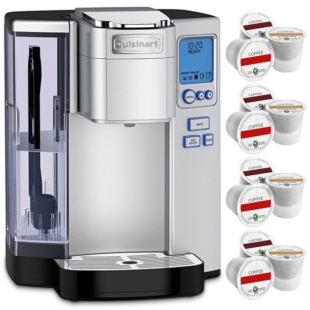 Cuisinart Premium Single Serve Coffeemaker (SS10) with 12 Bonus KCup