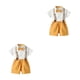 thumbnail image 2 of Minnieouse Camisa de manga corta de verano para niños, conjunto de pantalones, fiesta, banquete, boda, pajarita para niños, ropa, pantalones Type5 NO5, 2 of 6