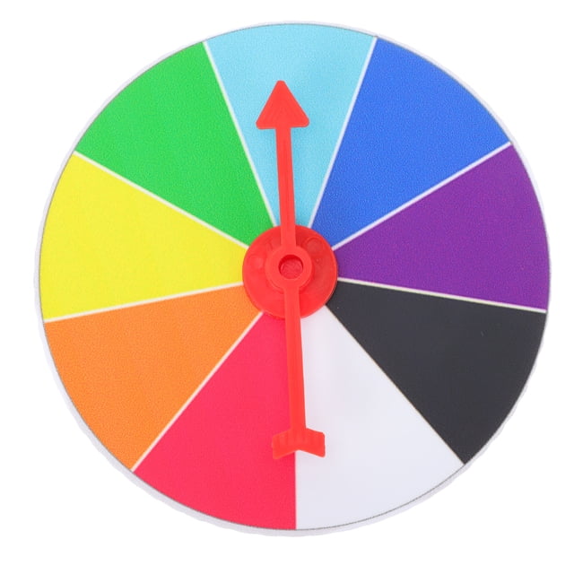 MasteelfCA 1Pc Prize Wheel Hanging Draw Wheel Teaching Activities Rotary Game Prop