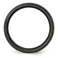 thumbnail image 4 of Ceramic Black 4mm Faceted Polished Band, 4 of 5