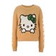 thumbnail image 2 of Hello Kitty-suéter rosa con cuello redondo para niña, ropa holgada de estilo coreano, parte inferior de punto corta, ropa para niños, 2 of 4