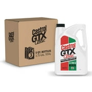 Castrol GTX Classic 20W-50 Conventional Motor Oil, 5 Quarts, Case of 3