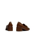 thumbnail image 2 of DREAM PAIRS Loafers with Heels for Women Leather Chunky Loafer Shoes Penny Casual, 2 of 5