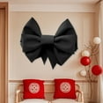 thumbnail image 4 of 20x24 Inch Large DIY Bowknot, Bow Decoration, Bow Hanging Decoration, For Weddings, Celebrations, Christmas (Black), 4 of 6