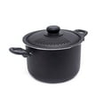 thumbnail image 1 of Starbasix Casserole Antiadhésive 5,7L (6Qt) avec Couvercle Égouttoir Perforé, en Aluminium pour Pâtes, Soupes et Cuisson Quotidienne, Va au Four et au Lave-Vaisselle, 1 of 4
