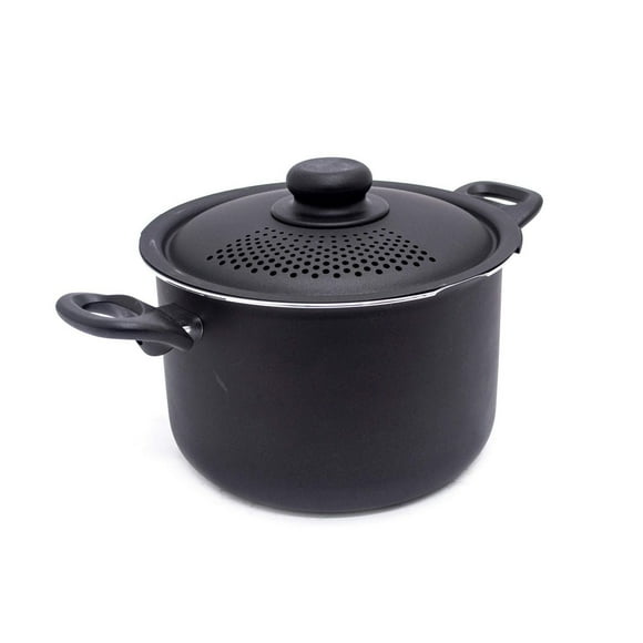 Starbasix Casserole de 5,7L (6Qt) avec couvercle perforé avec revêtement antiadhésif