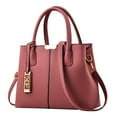 thumbnail image 1 of Bmisegm Fashion Handbag Simple Bag Large Capacity One Shoulder Women Bag Work Tote Pink One Size, 1 of 3