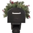 thumbnail image 3 of Northlight 36" Pre-lit Decorated Pine Cone and Berries Artificial Christmas Mailbox Swag, 3 of 4