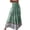 Green, variant on Taylonsss Women Fashion Comfortable Daily High Waist Print Retro Long Skirt