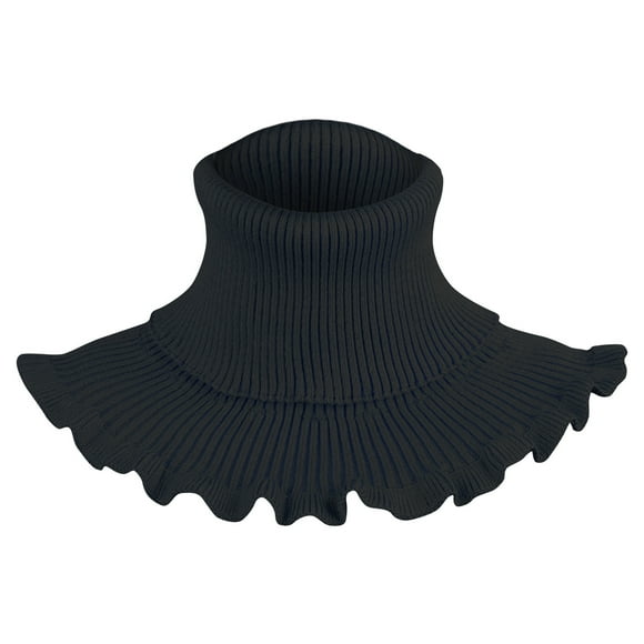 FADAACAI Scarf for Women Winter Collar-Warm Ladies Turtleneck Artificial Turtleneck-Turtleneck-Detachable Knit Scarf Blanket Scarf Scarves for Women Lightweight Clearance!