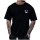 thumbnail image 1 of Camisetas de Cuello de la Tripulación de los Hombres de Poliéster Impreso en Seco Rápido, Cuello Redondo de Corte 3D para Gimnasio, Carrera, Ciclismo Y Ocasional, 1 of 4