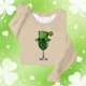 thumbnail image 4 of Camiseta de Cuello Redondo de la Blusa de la Impresión Suelta Casual para el Uso de Vacaciones, Camisetas de Navidad de Manga Larga de la Mujer con Detalles Festivos, 4 of 5
