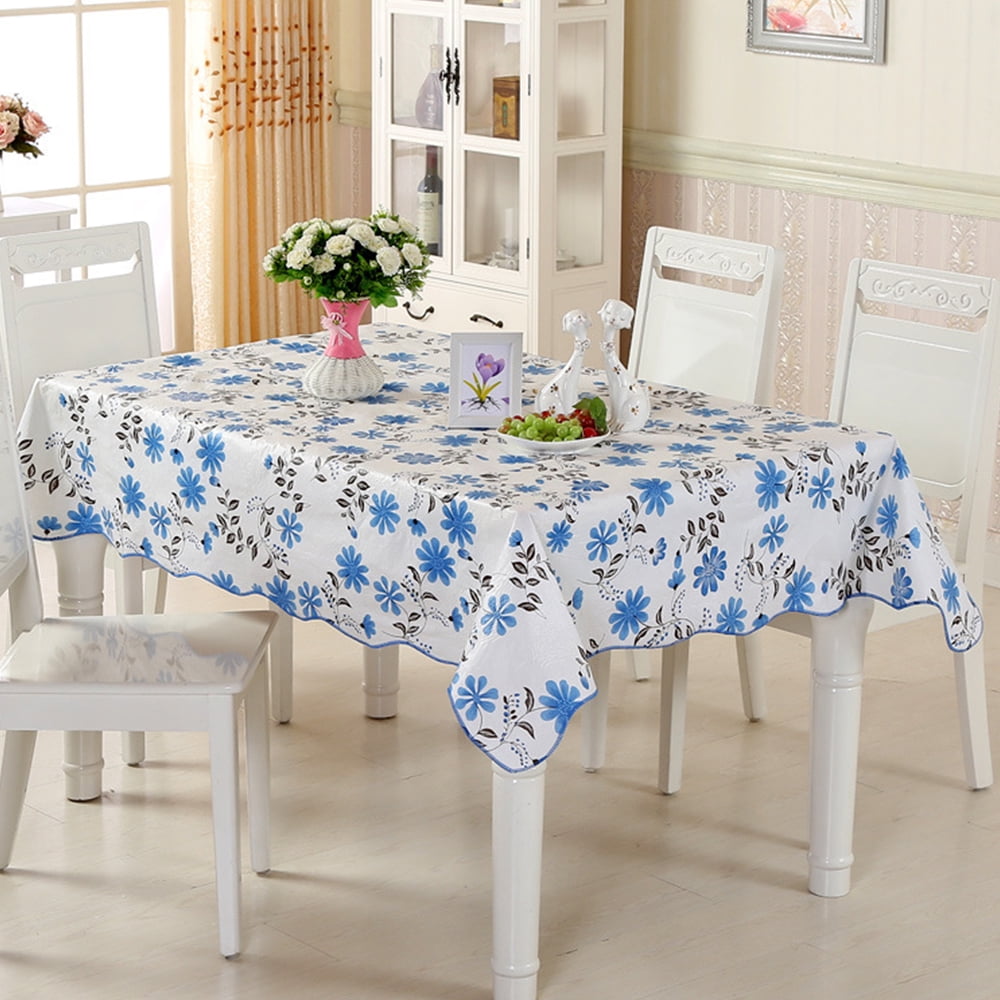 Oil-Proof/Waterproof/Wrinkle Free/Stain Resistant Polyester Tablecloth for Kitchen Room Rectangle Tabletop Decoration Washable Tablecloth Checkered Background with Black Tablecloth
