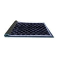 thumbnail image 2 of Ahgly Company Indoor Rectangle Checkered Blue Modern Area Rugs, 2' x 3', 2 of 4