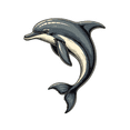 thumbnail image 3 of cartoon Dolphin Stickers Stickers, Waterproof Dolphin Stickers Sticker for Water Bottle Laptop Phone Cases Planner Skateboard Luggage Helmet Party Favor Decor, Ideal for Adults Teens Teacher Rewards, 3 of 9