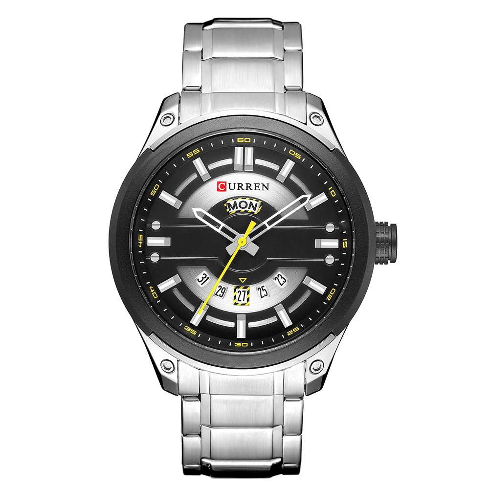 curren watches stainless steel