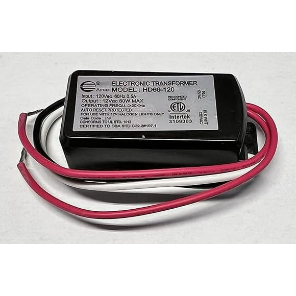 60W Electronic Low Voltage Halogen Transformer HD60-120