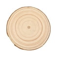 thumbnail image 4 of 10PCS Arbre Naturel Rond Bois Coupe de Rondins pour Décoration de Table d'Écorce de Pièce Maîtresse de Mariage, 4 of 5