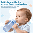 thumbnail image 3 of ACDANC 2026 New 8Pack Replacement Silicone Spout, Soft Spout Replacement for Active and Learner Cups, Easy Transition From Bottle to Cup, No Spill for Sippy Cup Nipples 1 Count (Pack of 8), 3 of 7
