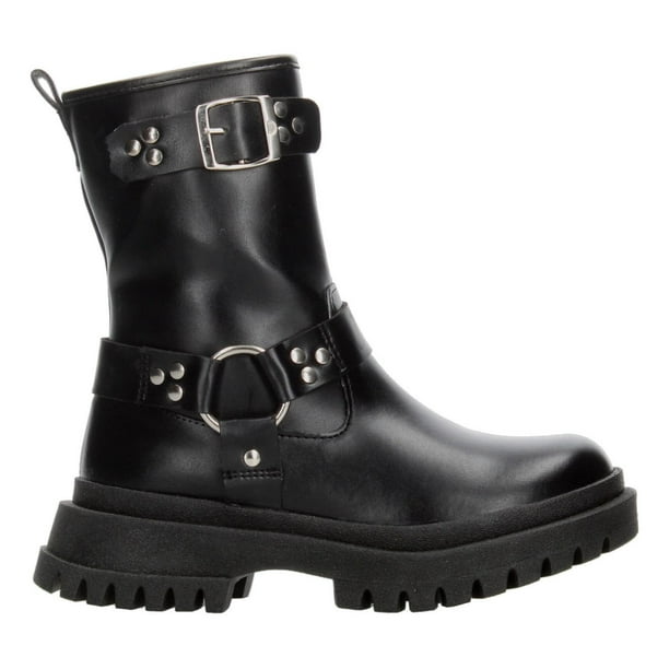 Botas Mujer Tropicana Negro Doble Hebilla negro 26.5 MX