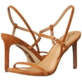 thumbnail image 7 of Sam Edelman Women's Sandals Heeled Ankle Strap, Stiletto Heel Slingback Brown, 7 of 7