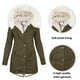 thumbnail image 4 of Abrigos de invierno para mujer Abrigos de línea Chaquetas de piel sintética Chaquetas de invierno para mujer, 4 of 5