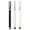 Black, White, Grey, variant on onn. 2-in-1 Stylus Pen with Built-In Ballpoint Pen, Multi-color, 3 Count