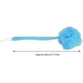 thumbnail image 3 of Brosse de Bain Brosse pour le Dos Brosses de Douche avec Long Manche (Bleu), 3 of 5