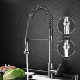 thumbnail image 3 of Yeacher Full Out Kitchen Faucets with 2 Spray Models 360 Degree Swivel Single Handle Bathroom, 3 of 8