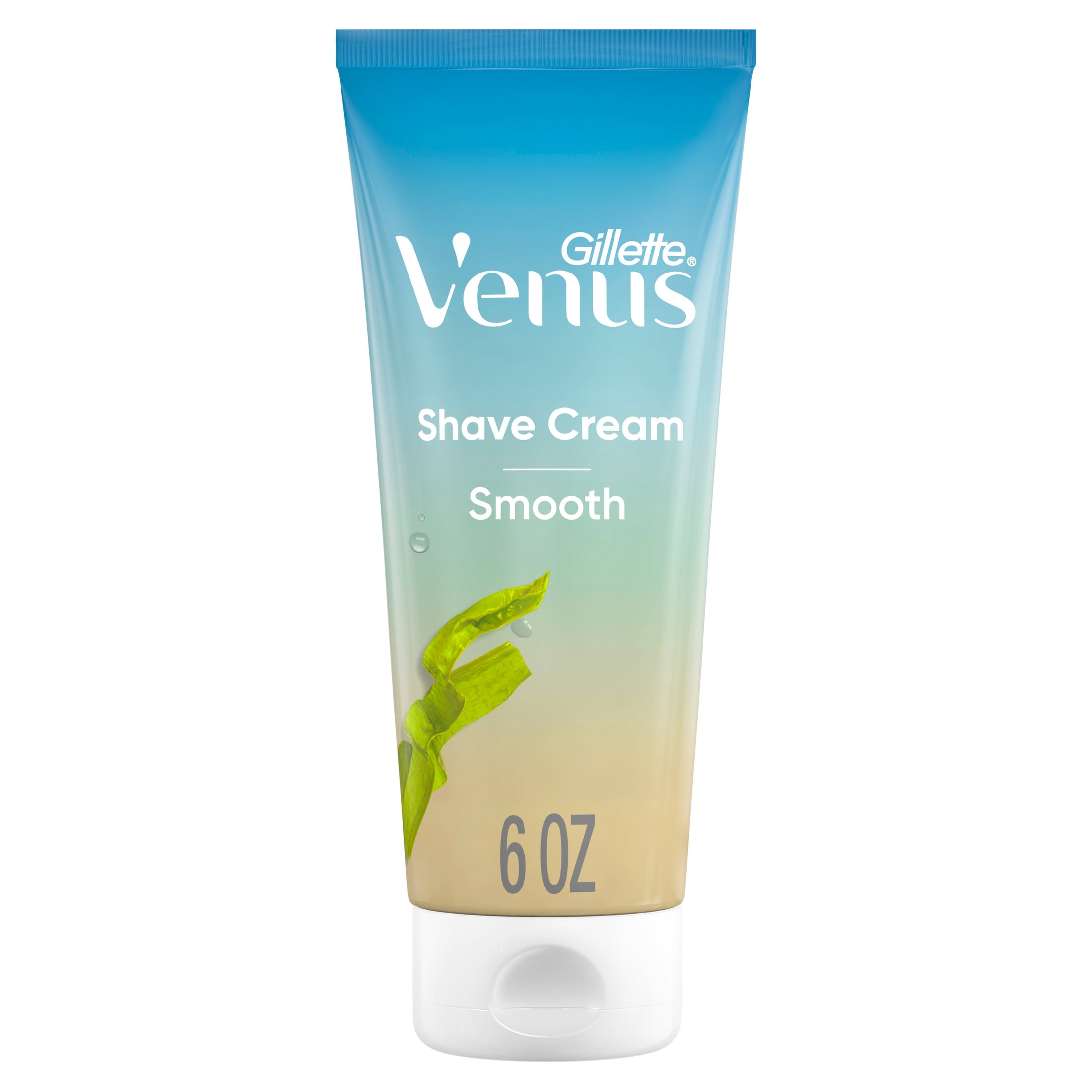 Venus Pubic Hair & Skin Smoothing Cleanser + Shave Gel, 190 mL