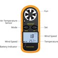 thumbnail image 2 of Anemometer Digital LCD Wind Speed Meter Gauge Air Flow Velocity Measurement Thermometer with Backlight for RC Drones Helicopter Windsurfing Kite Flying Sailing Surfing Fishing Etc, 2 of 5