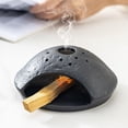 thumbnail image 4 of Horivan Ceramic Palo Incense Burner with Ash Catcher and Chimney, Handcrafted Home Decor for Sticks and Cones, Aromatherapy Meditation Room Decor, Unique Gift for Adults, 4 of 6