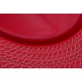 thumbnail image 2 of Plaque De Chargeur (Tresses) (Rouge) (13 ") - Ensemble De 6, 2 of 2