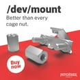 thumbnail image 4 of PATCHBOX/dev/Mount - Vis de Montage Alternatives pour Écrou de Cage d'Installation Sans Outil pour Panneaux de Patch, Armoires d'Ordinateur, Serveurs et Supports de Réseau - pour 19&Acric;&128;&157;, 4 of 9