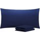 thumbnail image 1 of NTBAY Juego de 2 fundas de almohada estándar, 100% microfibra cepillada de 1800 hilos, súper suaves y acogedoras, resistentes a las arrugas, la decoloración y las manchas con cierre de sobre, fundas d, 1 of 4