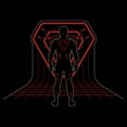 thumbnail image 2 of Womens Tron: Ares Silhouette Blueprint World Badge T Shirt, 2 of 5