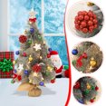 thumbnail image 1 of Teissuly Christmas Tree Package, Sparkling Christmas Decoration 60cm White Needle Tree Mini Christmas Tree Table Decoration Teissuly WER202311016978, 1 of 9