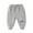 Gray, variant on Odeerbi Toddler Boys Girls Fleece Bloomers Pants Cotton Bloomers Diaper Cover Children's Winter Thermal Plush Jogger Pants Solid Color Print Warm Buttocks Pants Full Length Pants Coffee