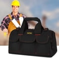 thumbnail image 6 of FASTECH 14-inch Heavy Duty Tool Bag with Wide Mouth for Tool Storage,Carrier and, 6 of 7