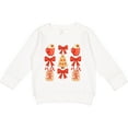 thumbnail image 2 of Inktastic Christmas Cocoa and Candy Cane Joy Toddler Sweatshirt, 2 of 4