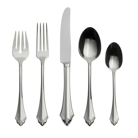 Oneida Kenwood 5-Piece Mirror 18/10 Stainless Steel Flatware Set
